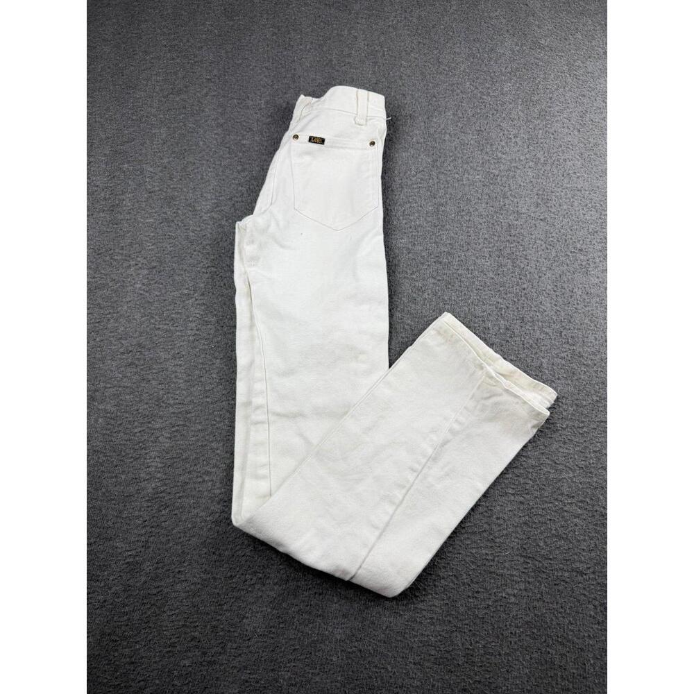 Lee White Casual Straight Leg Women's Pants Size 00